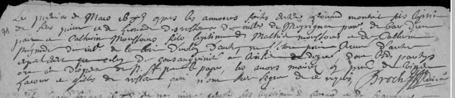 Mariage Monteil Leonard - Moussours Catherine 01_03_1685.jpg